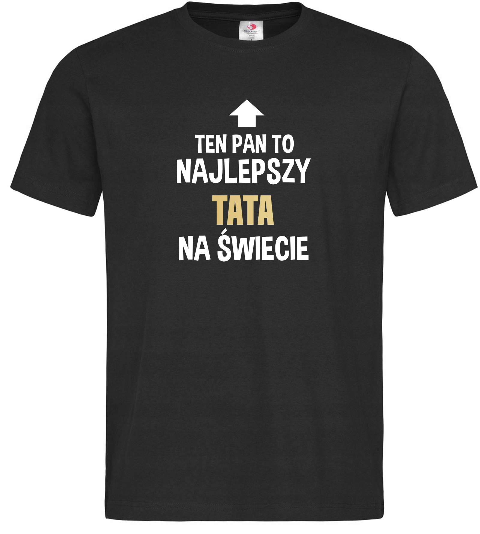 

koszulka Najlepszy Tata zabawny nadruk XXL