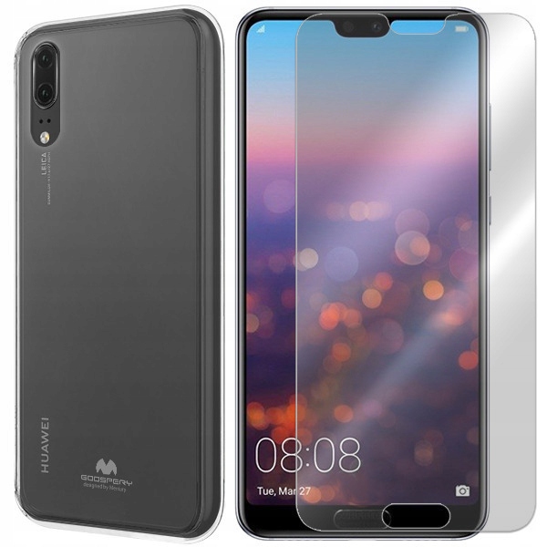 

Etui Do Huawei P20 Case Mercury Jelly + Szkło