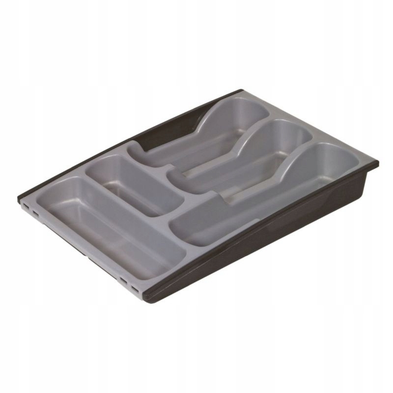 

Wkład do szuflad organizer rozsuwany szary 42 cm