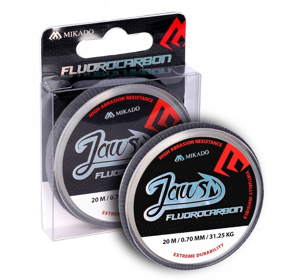 ŻYŁKA - FLUOROCARBON JAWS - 0.40mm/11.37kg/25m - op.1szp.