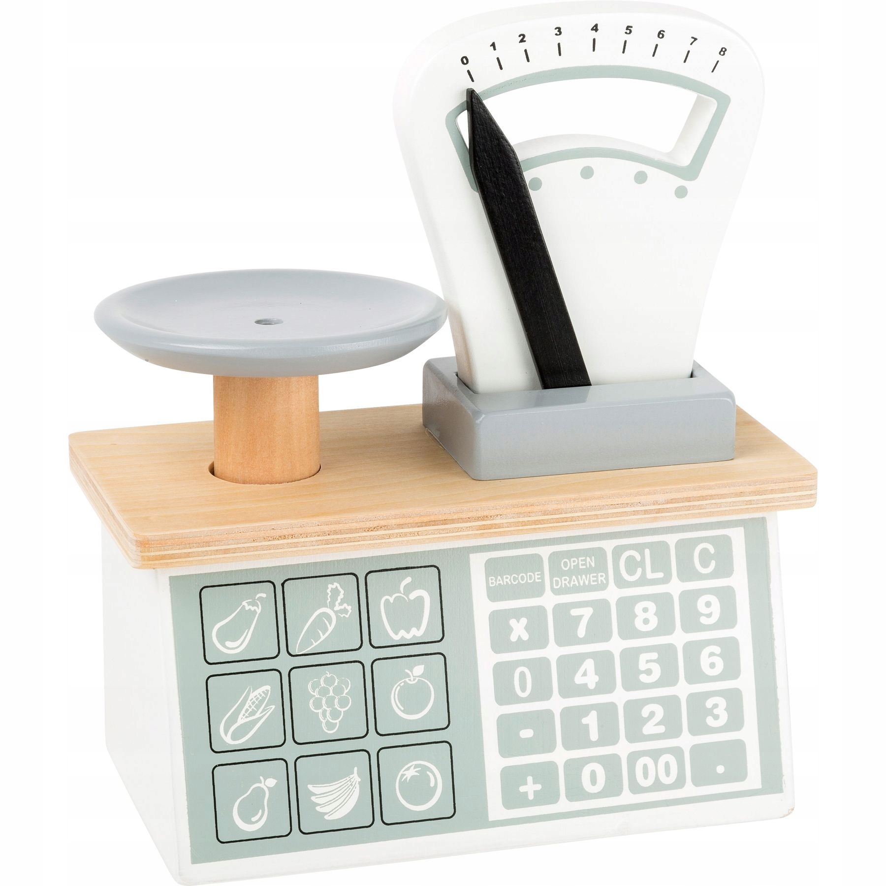 

Waga sklepowa Szalka drewniana Zabawa W Sklep