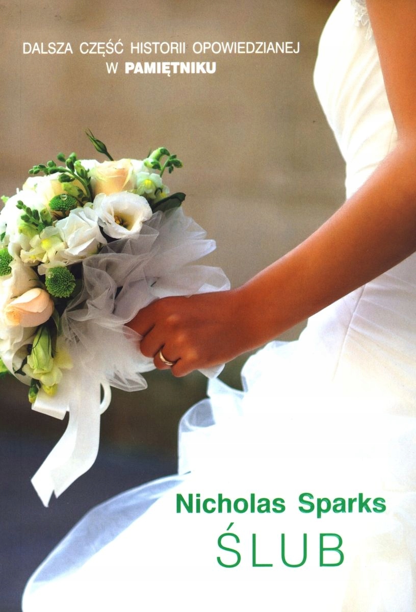 Nicholas Sparks Ślub nowa