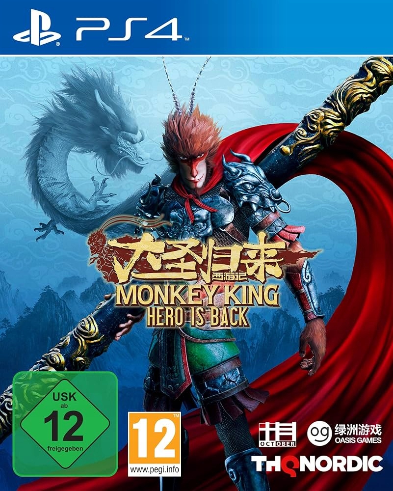 Monkey King: Hero is Back PlayStation 4 (PS4) pudełkowa