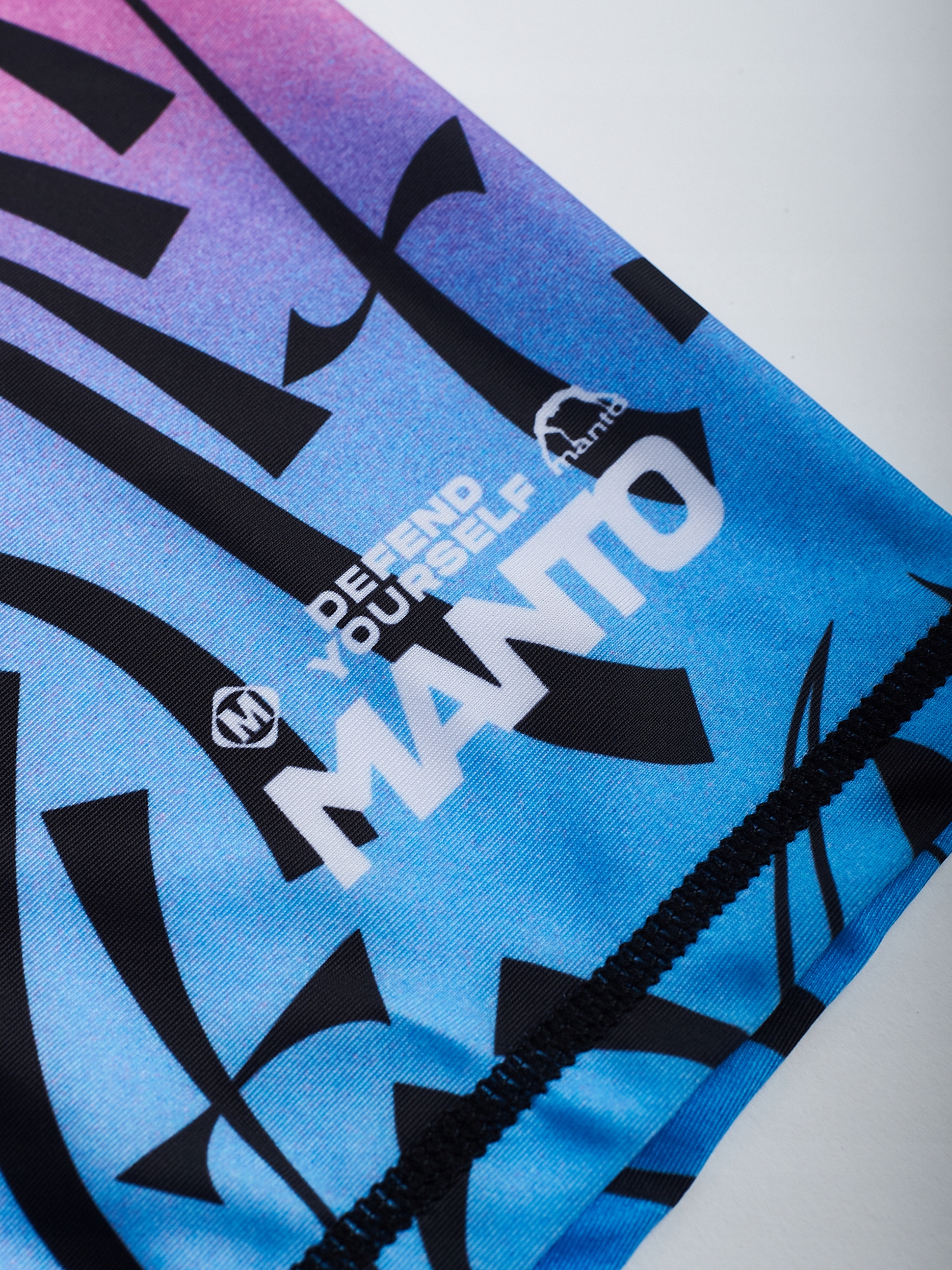 MANTO Spodenki MMA szorty LAJKROWE treningowe MULTI GRADIENT rozm. L Rozmiar L