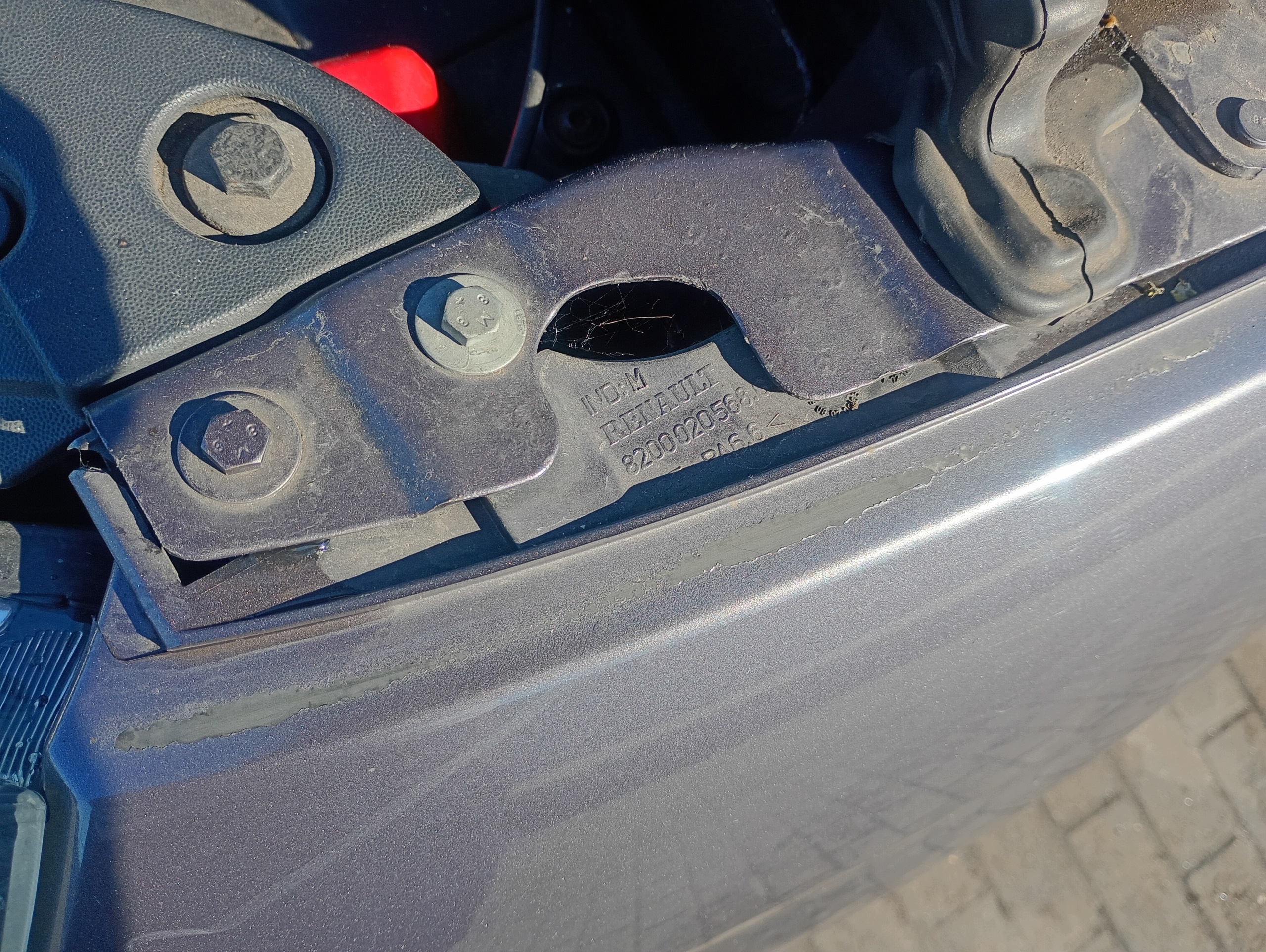 fender left front front Renault Scenic 2 II 03-09 kod lakieru TEC68