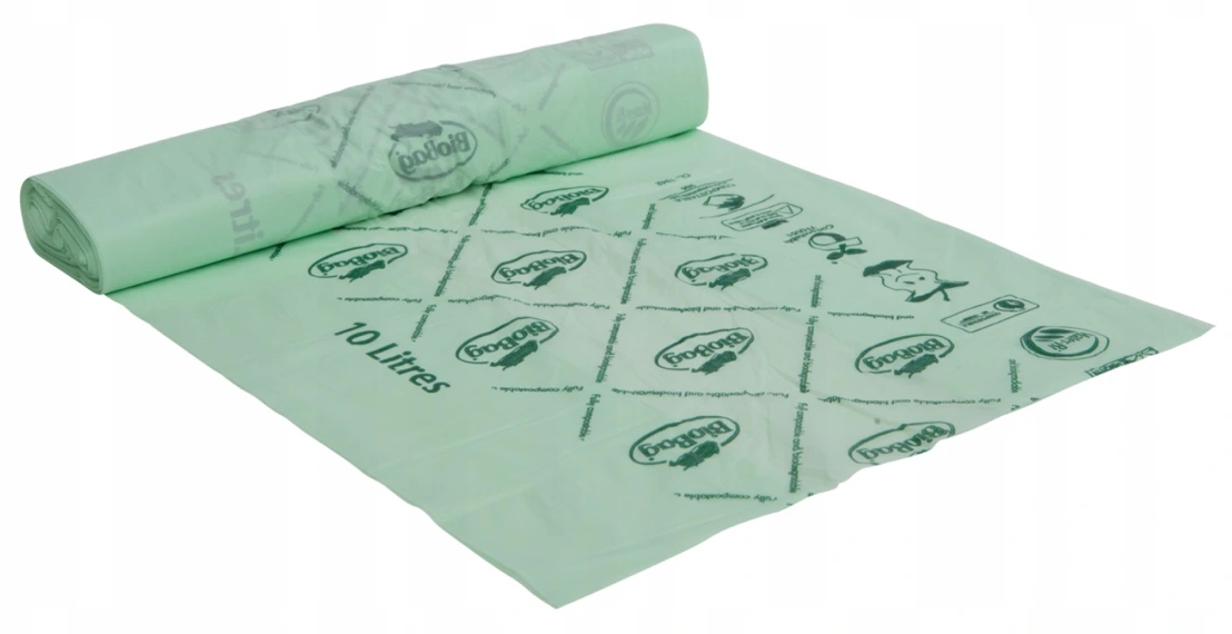 

Worki na odpady śmieci Bio zielone eko Biobag 10L
