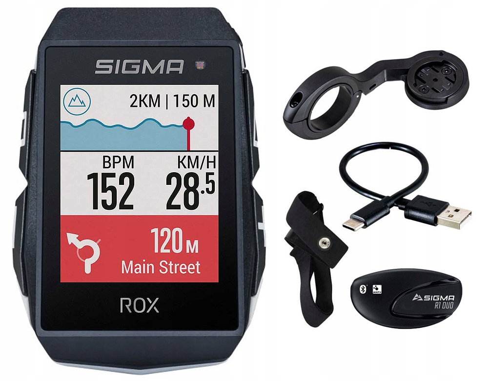 

Licznik Rowerowy Sigma 11 Barometr Wysokość Puls