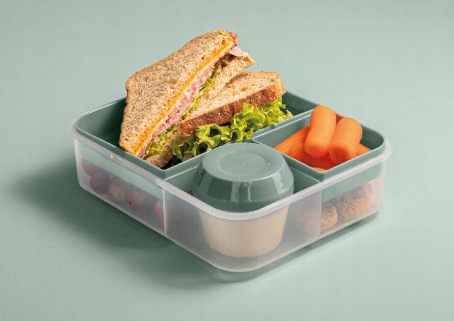 JAX LUNCHBOX DUŻA ŚNIADANIÓWKA POJEMNIK NA LUNCH BPA FREE LILAC Kod producenta 27150361