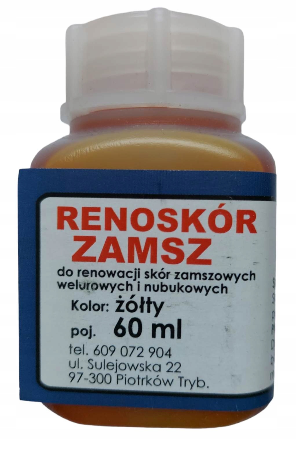 

Farba zamszu weluru nubuku Renoskór Żółty