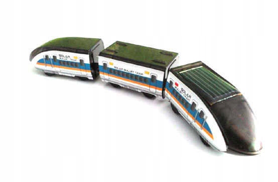 

Solarny Pociąg Kolejka 3 Wagony Zabawka Edukacyjna