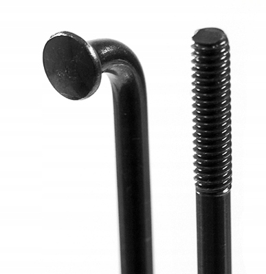 Szprycha stalowa ocynkowana czarna 287 mm x 2 mm Marka SLE Spokes