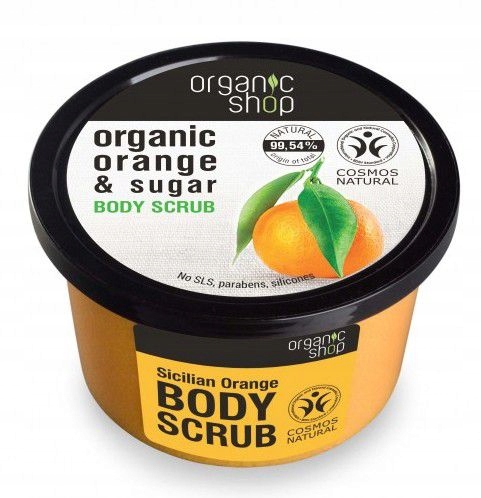 ORGANIC SHOP SCRUB DO CIAŁA SICILIAN ORANGE 250 ML