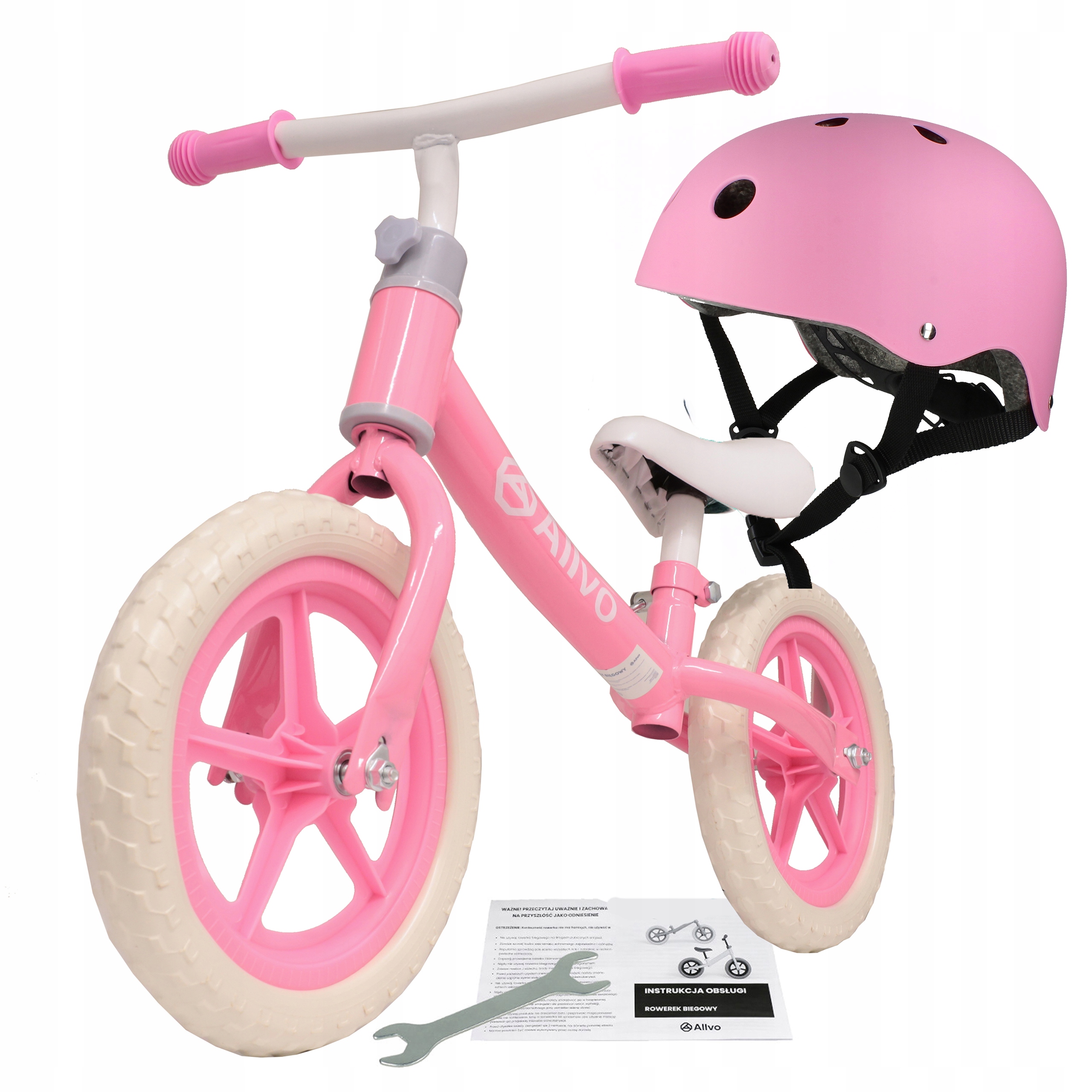 2w1 Rowerek Biegowy Rower Dziecięcy Koła Eva 12 Dla dzieci Regulacja Kask