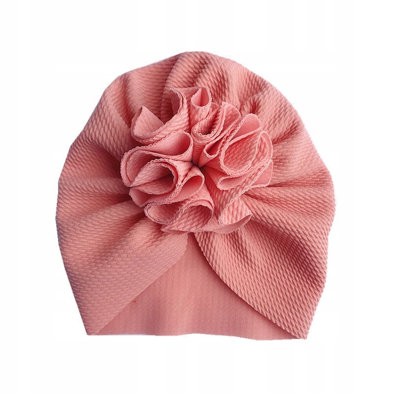 

Czapka Dziecięca Turban Kokarda Kwiat 36-42CM