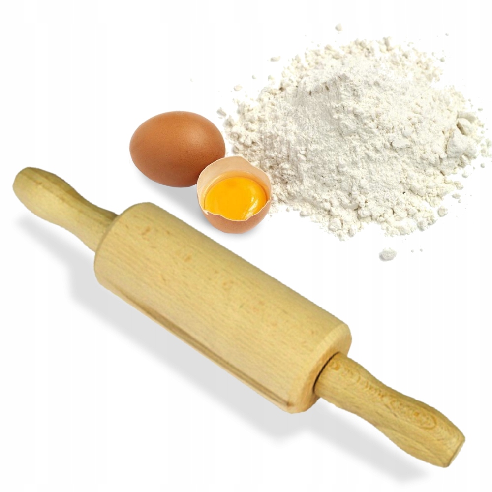 

Drewniany kuchenny wałek do ciasta mini Dla Dzieci