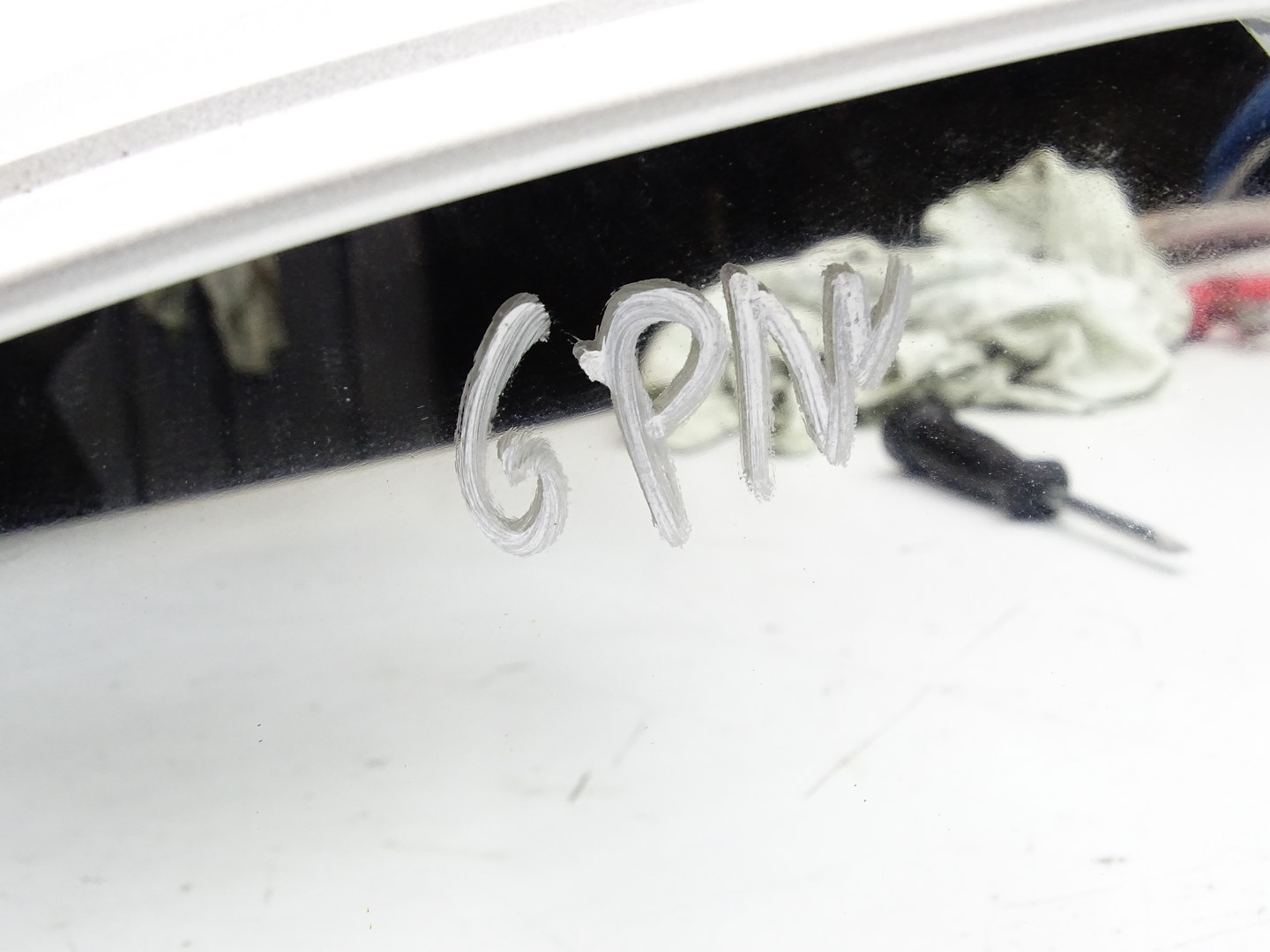 mirror exterior door left left front AUDI A6 C7 LX7W 6 PIN