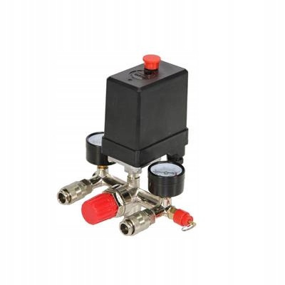 Перемикач тиску компресора 400В 3фазний чорний