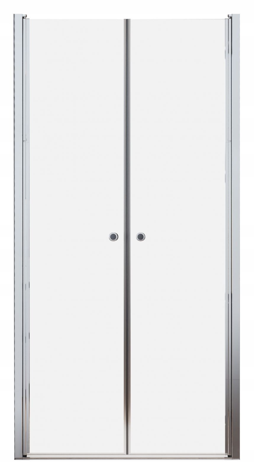 Drzwi prysznicowe szklane prysznic 100 grafitowe Wysokość produktu 197 cm