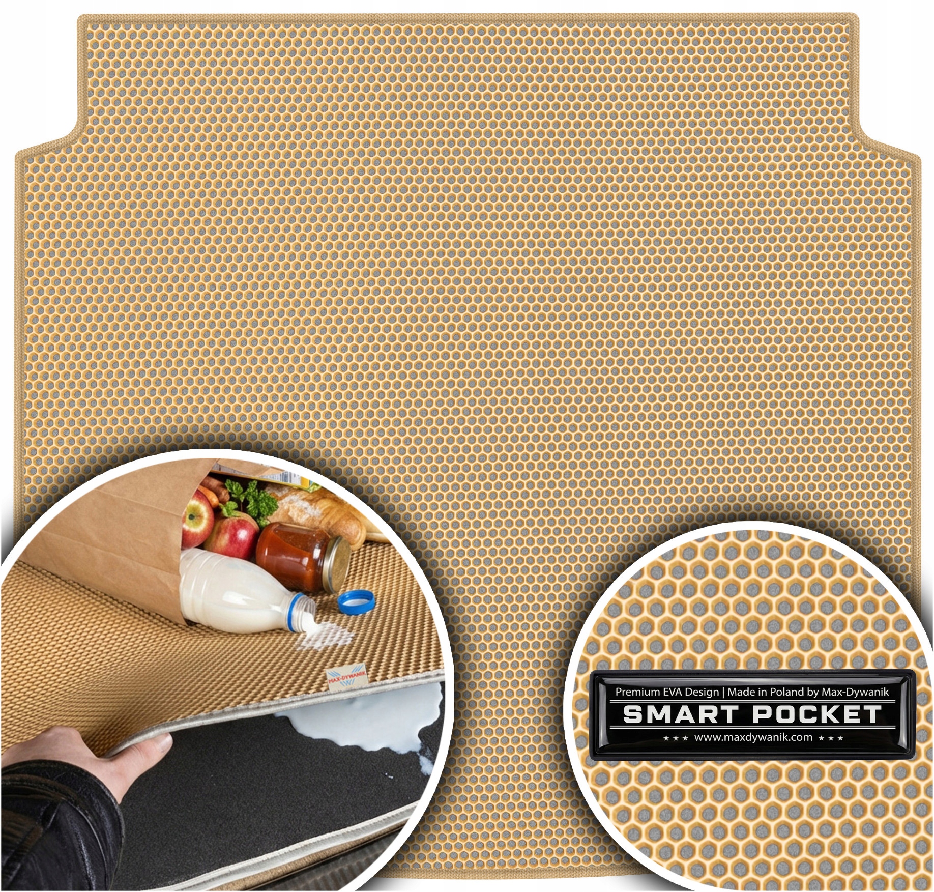 Jaecoo 7 Suv od roku 2023. Vložka batožinového priestoru Eva Smart Pocket Béžová