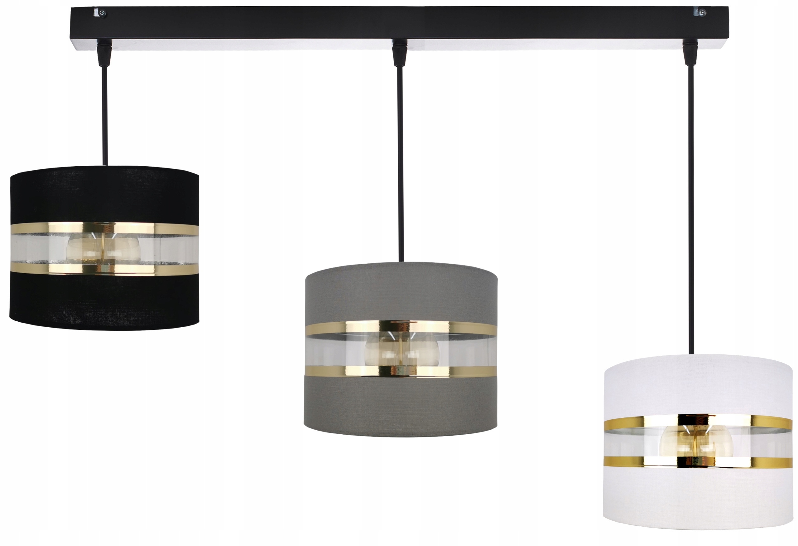 LAMPA WISZĄCA ZWIS SUFITOWA ŻYRANDOL ABAŻUR LED