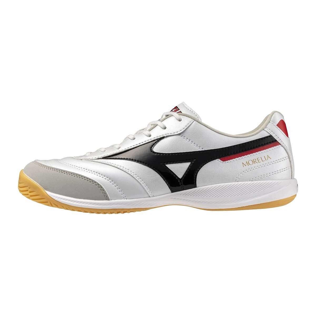 Mizuno Morelia Sala Pro In(u) White/Black/Chinese Red 39.0/6.0