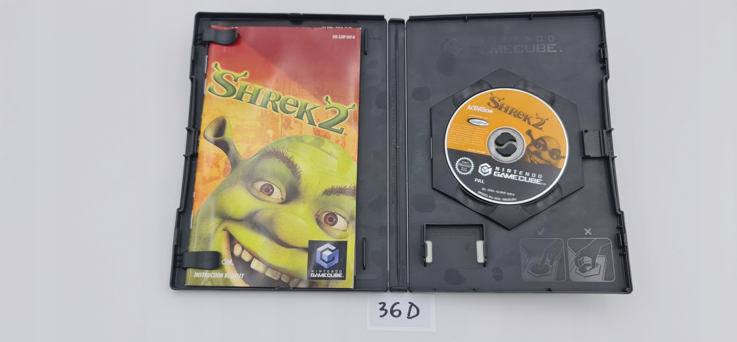 NINTENDO GAMECUBE SHREK 2 Platforma Nintendo GameCube