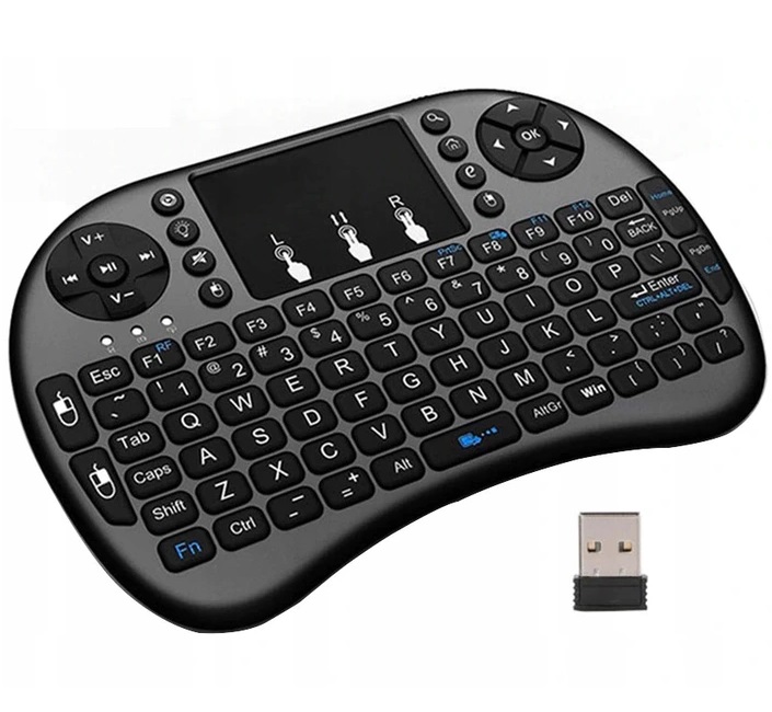 MINI KLAWIATURA BEZPRZEWODOWA SMART TV BLUETOOTH Układ klawiatury US international (qwerty)