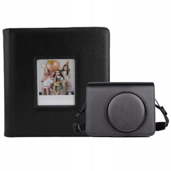 Sada příslušenství pro FujiFilm Instax Wide 400, Album, Pouzdro Černá