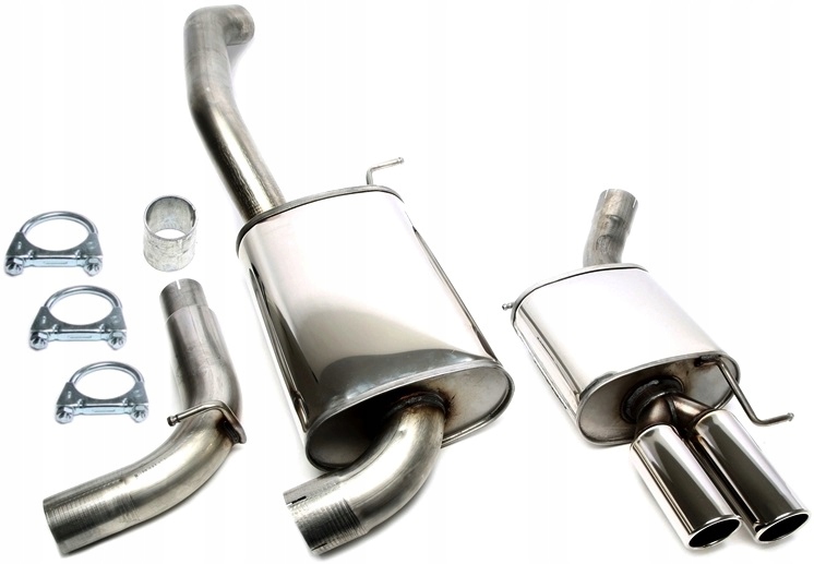 02VW014-8 - VW PASSAT B6 3C спортивная выхлопная система 2X80MM та