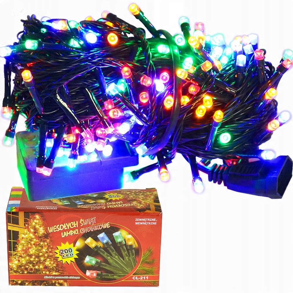 

Lampki Choinkowe Led 200 Programator