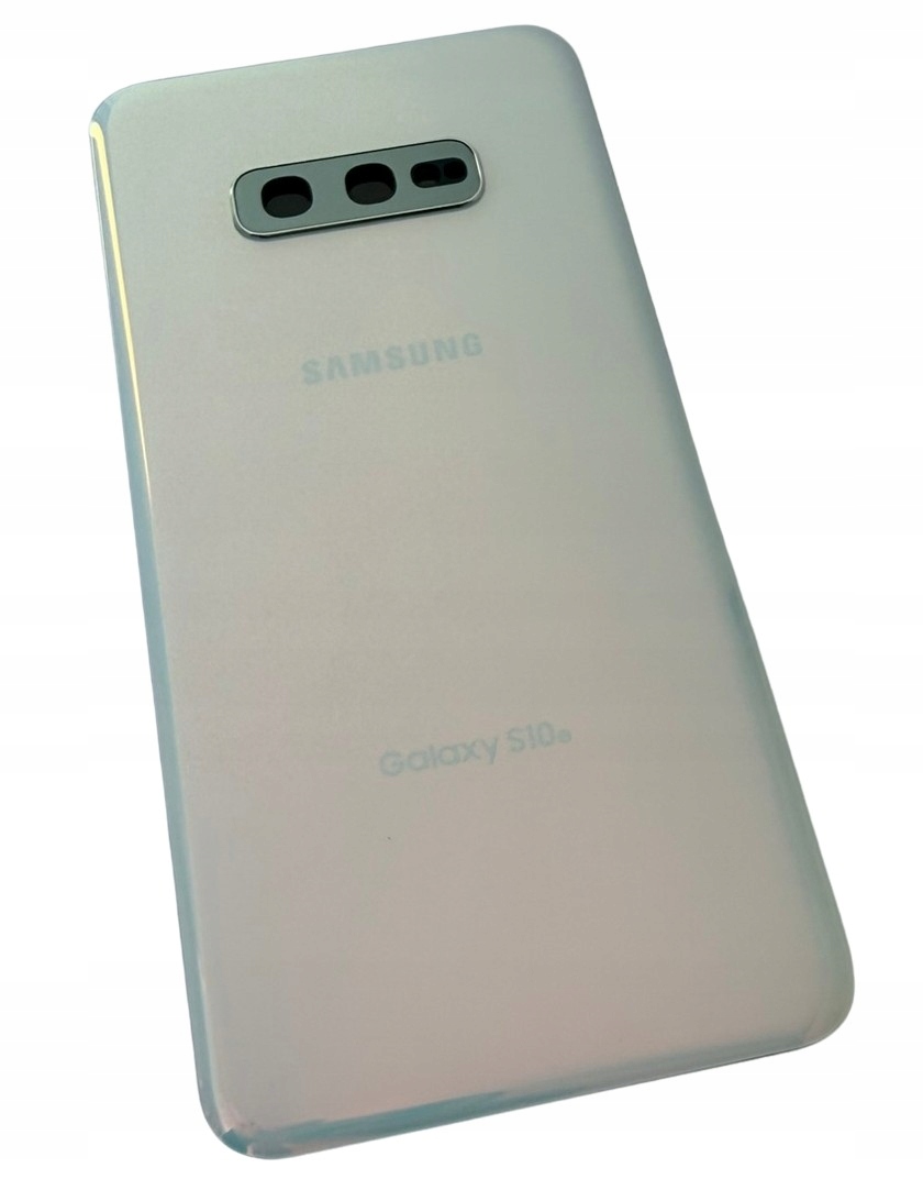 Org Klapka tył obudowa plecki oryginał do Samsung Galaxy S10E, Biała