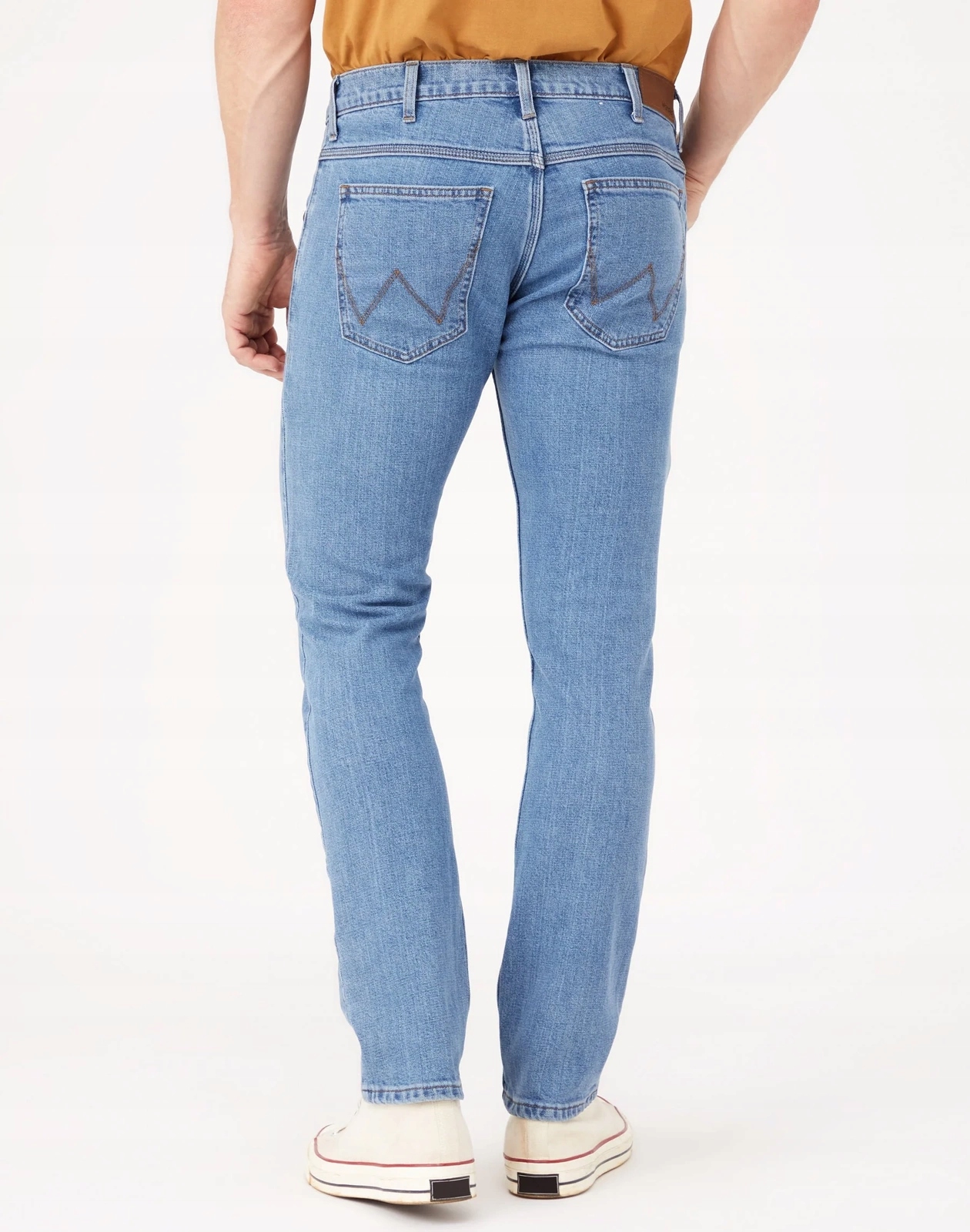 Pánské zúžené džíny Wrangler Slim Great Blue 112320703 W10LAF112 40/34