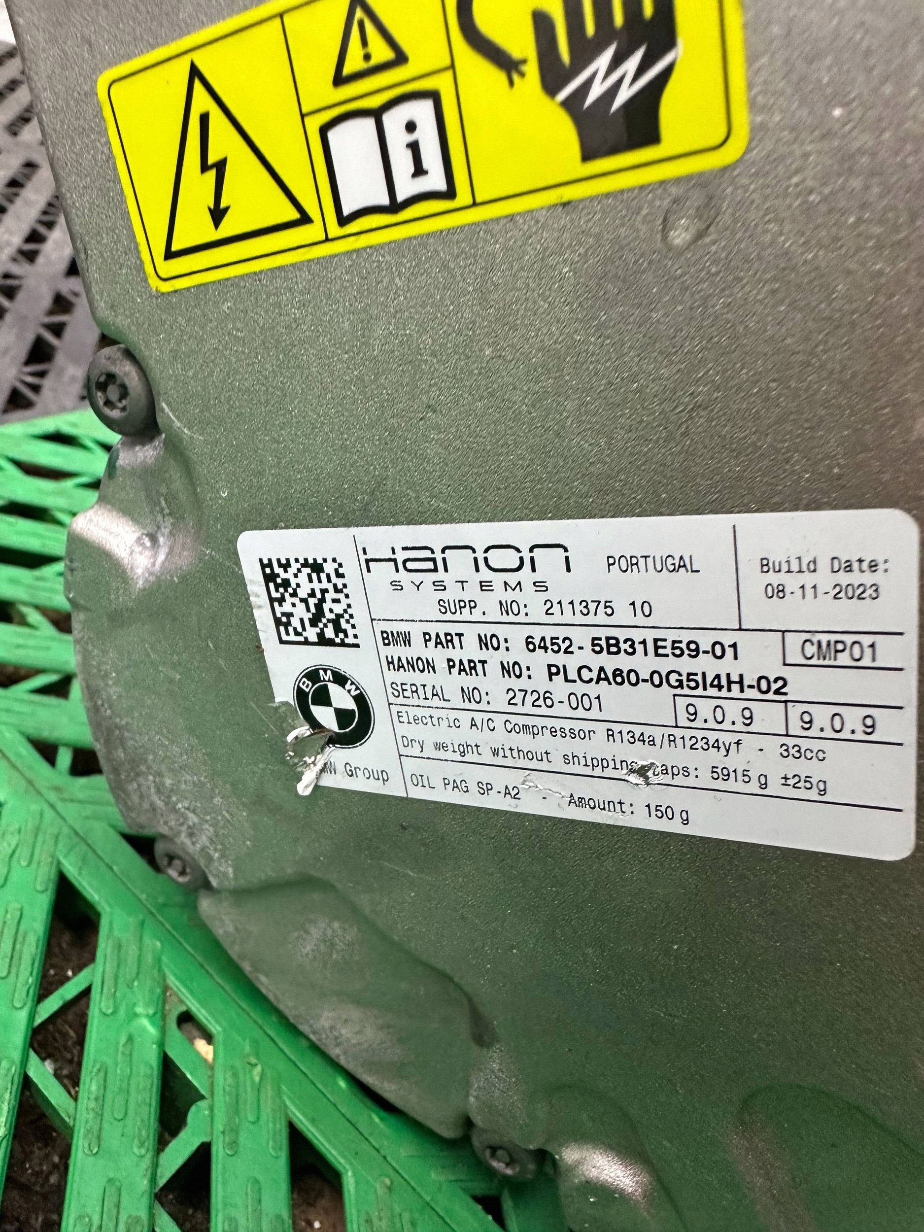 klimakompressor BMW i4 G26 5B31E59