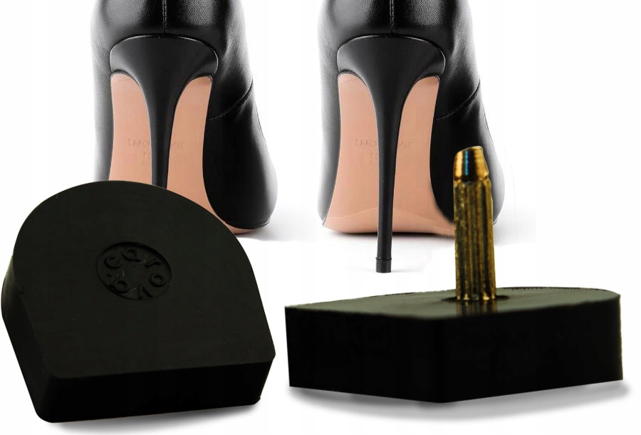 

Fleki do szpilek fleki do butów czarne 8