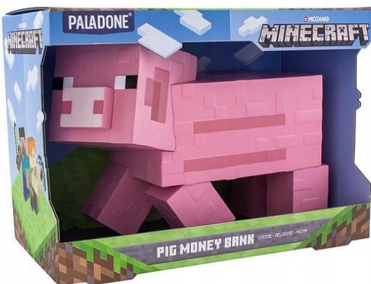 

Skarbonka Świnia Minecraft Pig Oryginalna Licencja