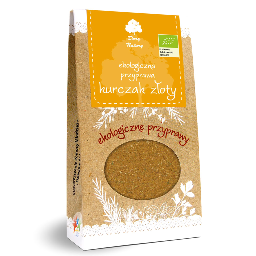 Przyprawa złoty kurczak Eko Dary Natury 60 g