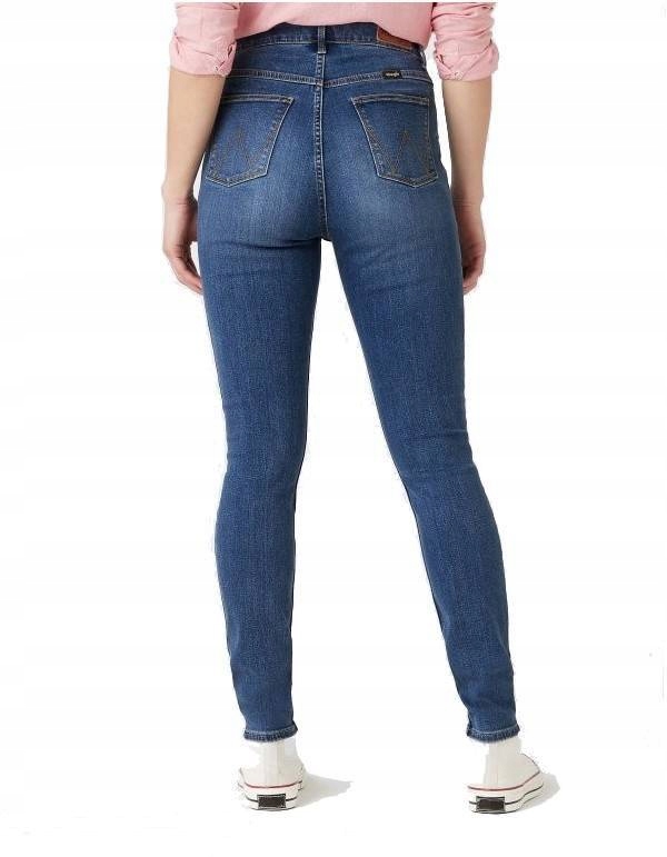 Dámské úzké nohavice kalhoty Wrangler Skinny Marina W20KB740F 27/30