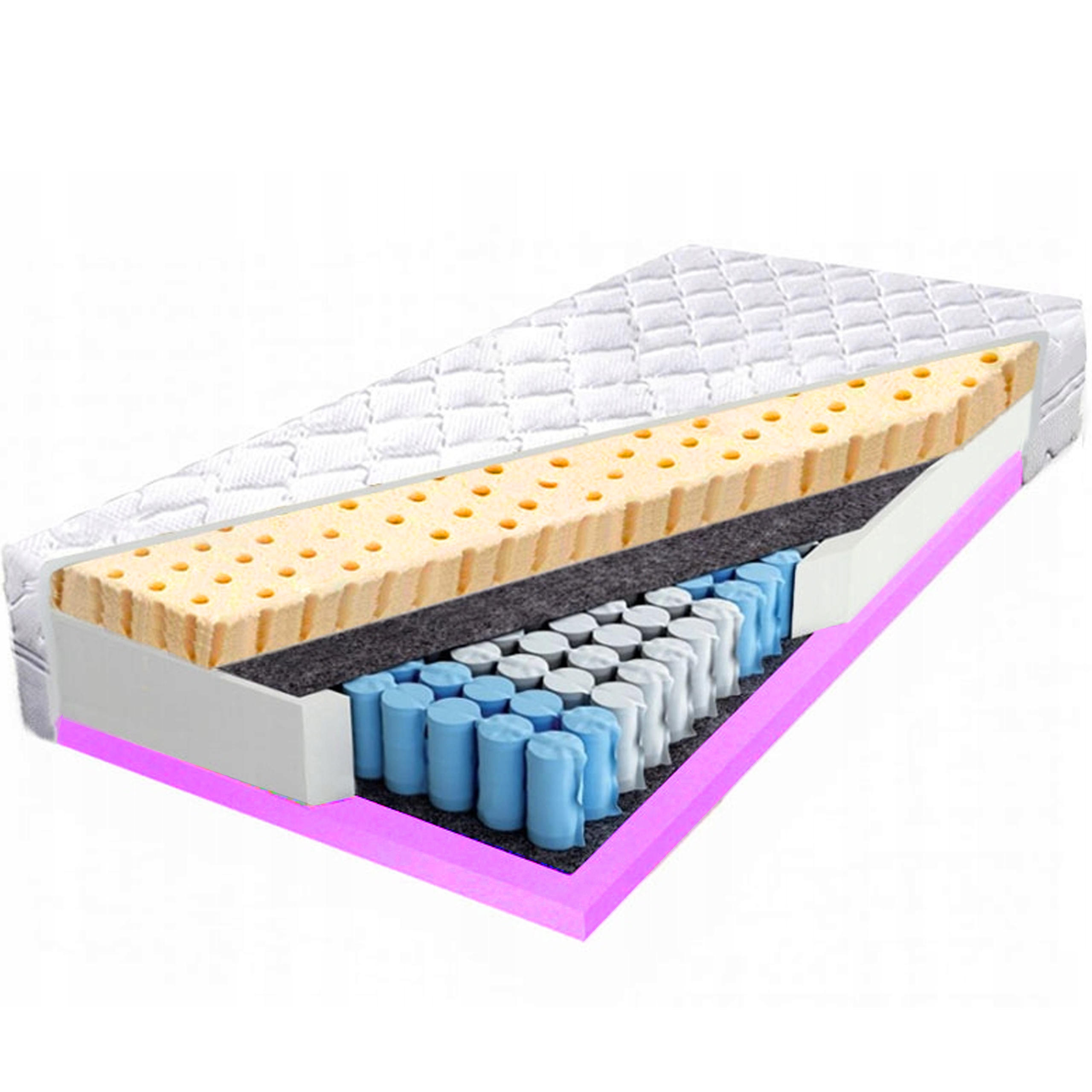 Taštičková matrace 160x200 Hr latex prodyšná