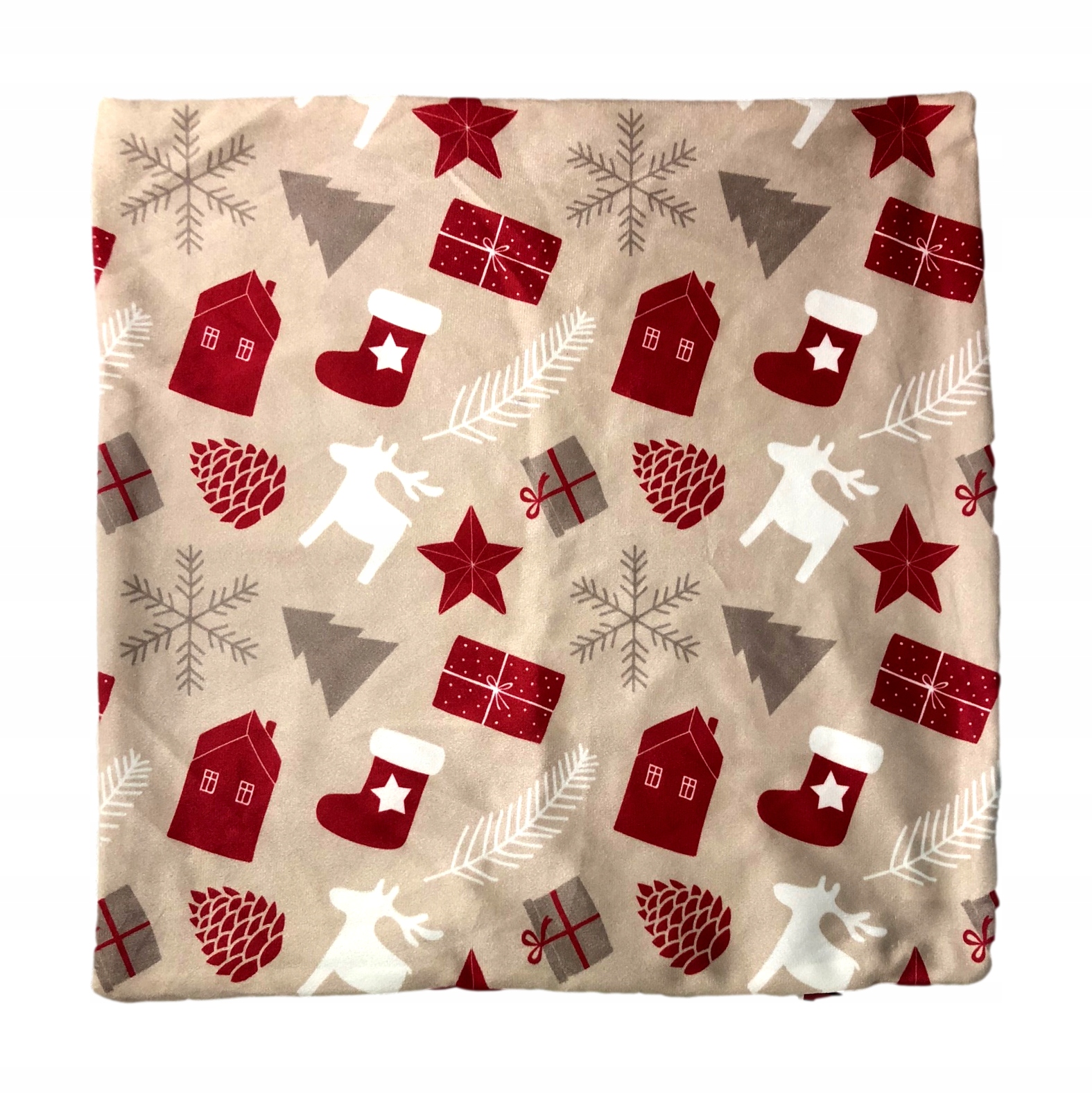

Ozdobna Poszewka Na Poduszkę Xmas Święta 40x40