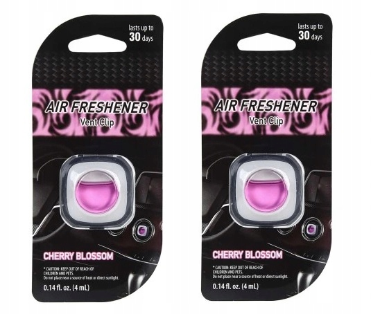 

2X Zapach Do Samochodu Kratki Kwiat Wiśni