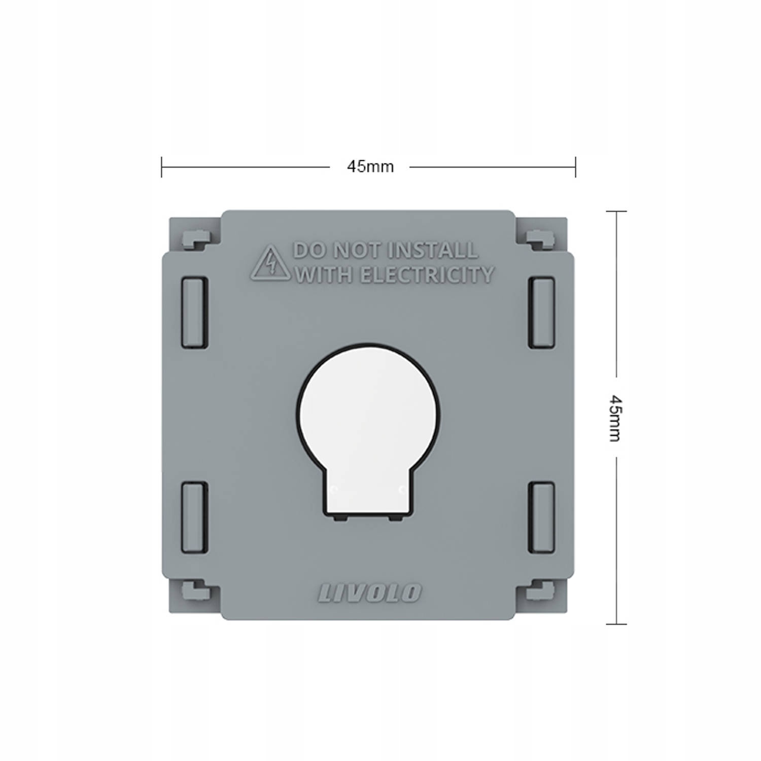 Moduł pojedynczego włącznika dotykowego (WW-C701) LIVOLO Liczba klawiszy Pojedynczy