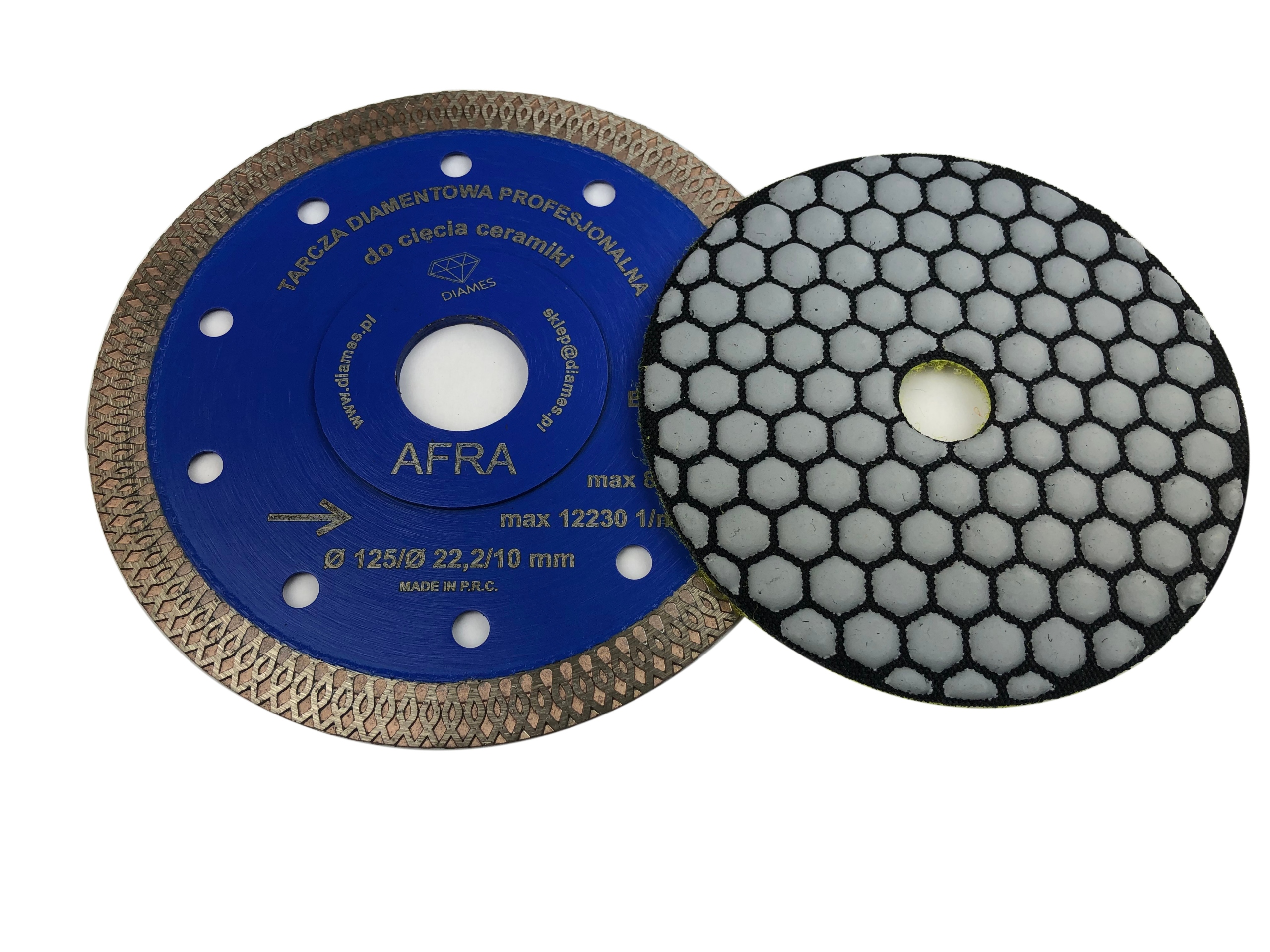 

Tarcza Diames 125 Cięcie Gresu Dysk Polerski #100