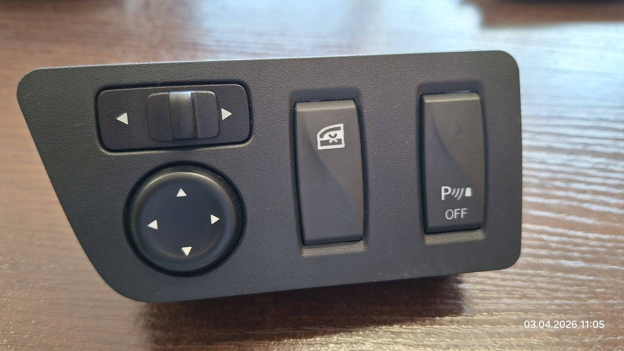 mirror control switch Dacia Spring 255704283R