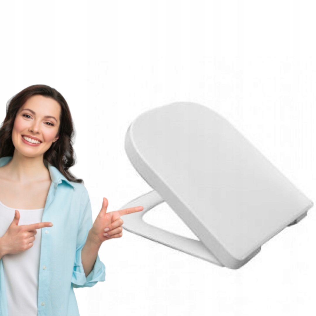 Wc sedátko Hamberger Roca Gap bílý duroplast