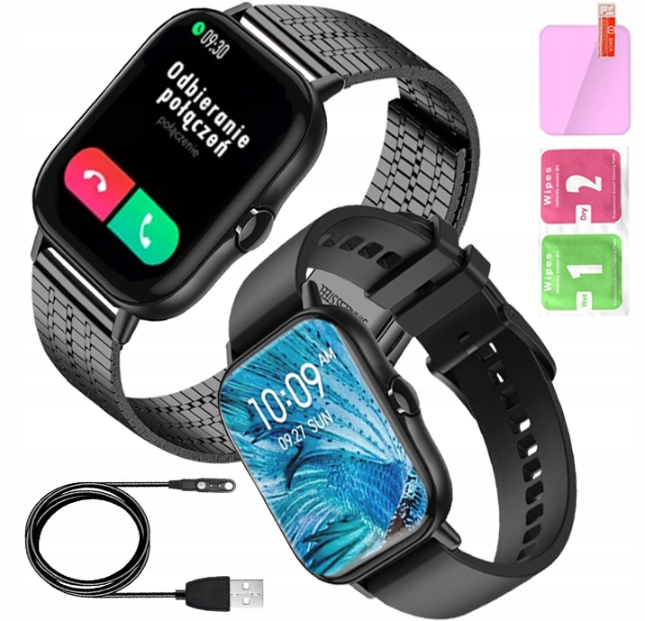 

Smartwatch Zegarek Męski Rozmowy Pl Menu Czarny