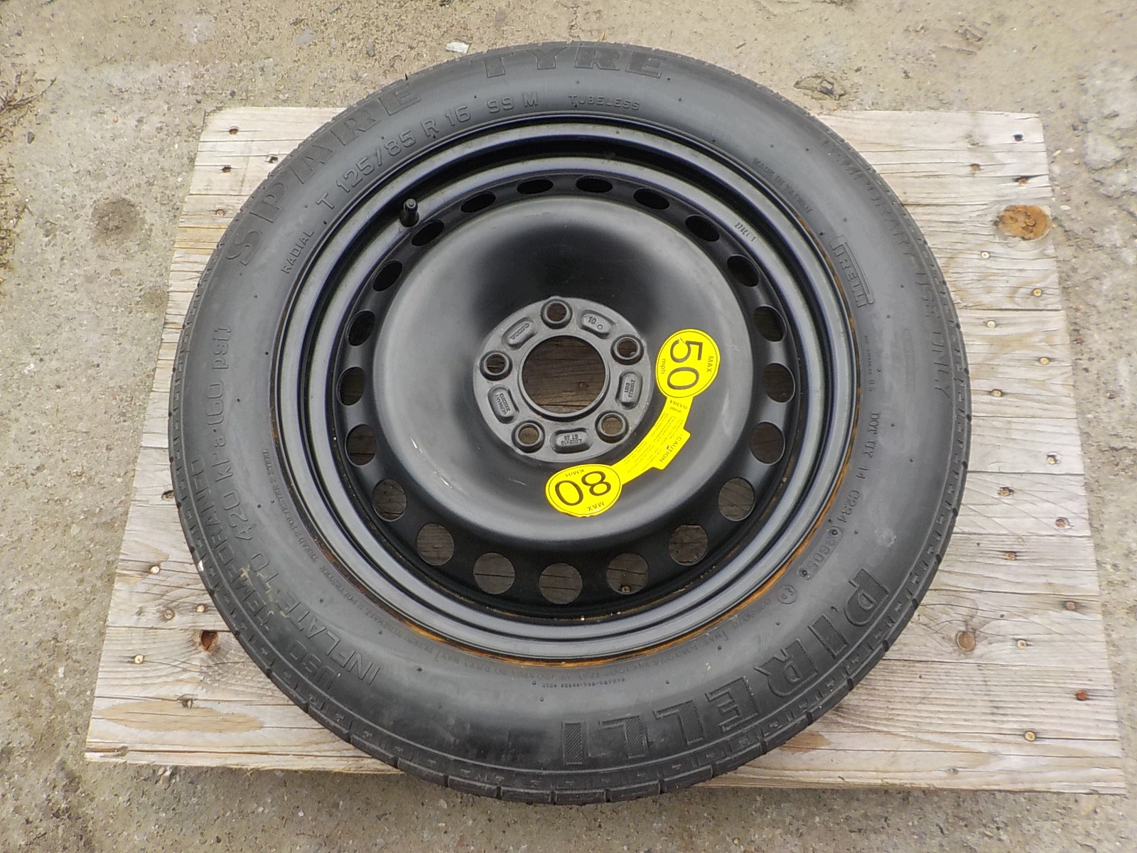 VOLVO S40 II V50 C30 ruota di scorta R16 5x108 30683913