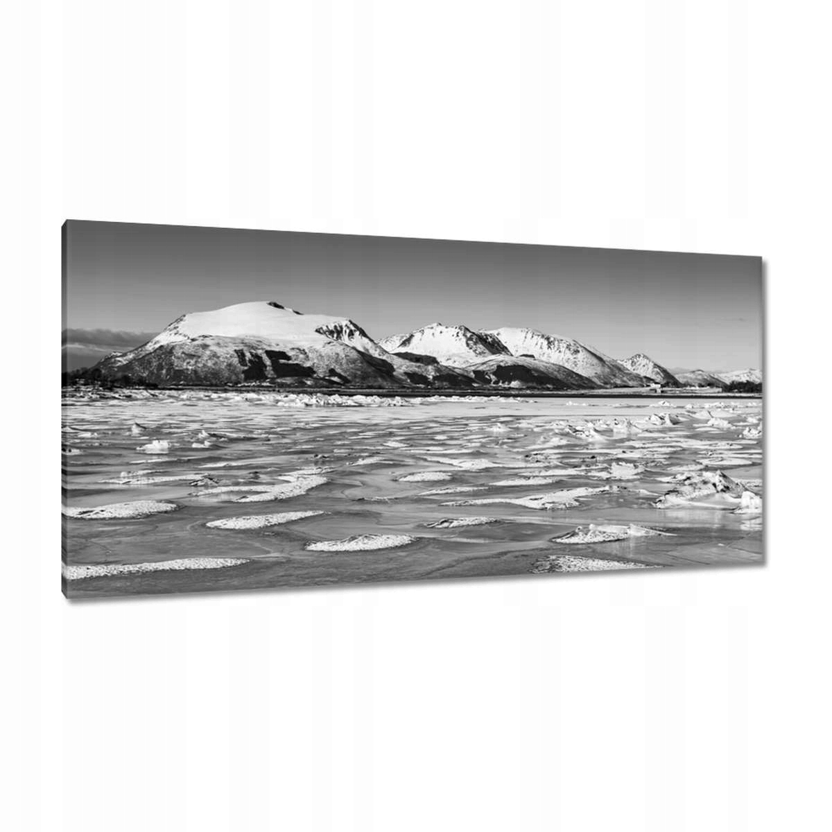 Obrazy 115x55 Zima Norsko Jezero