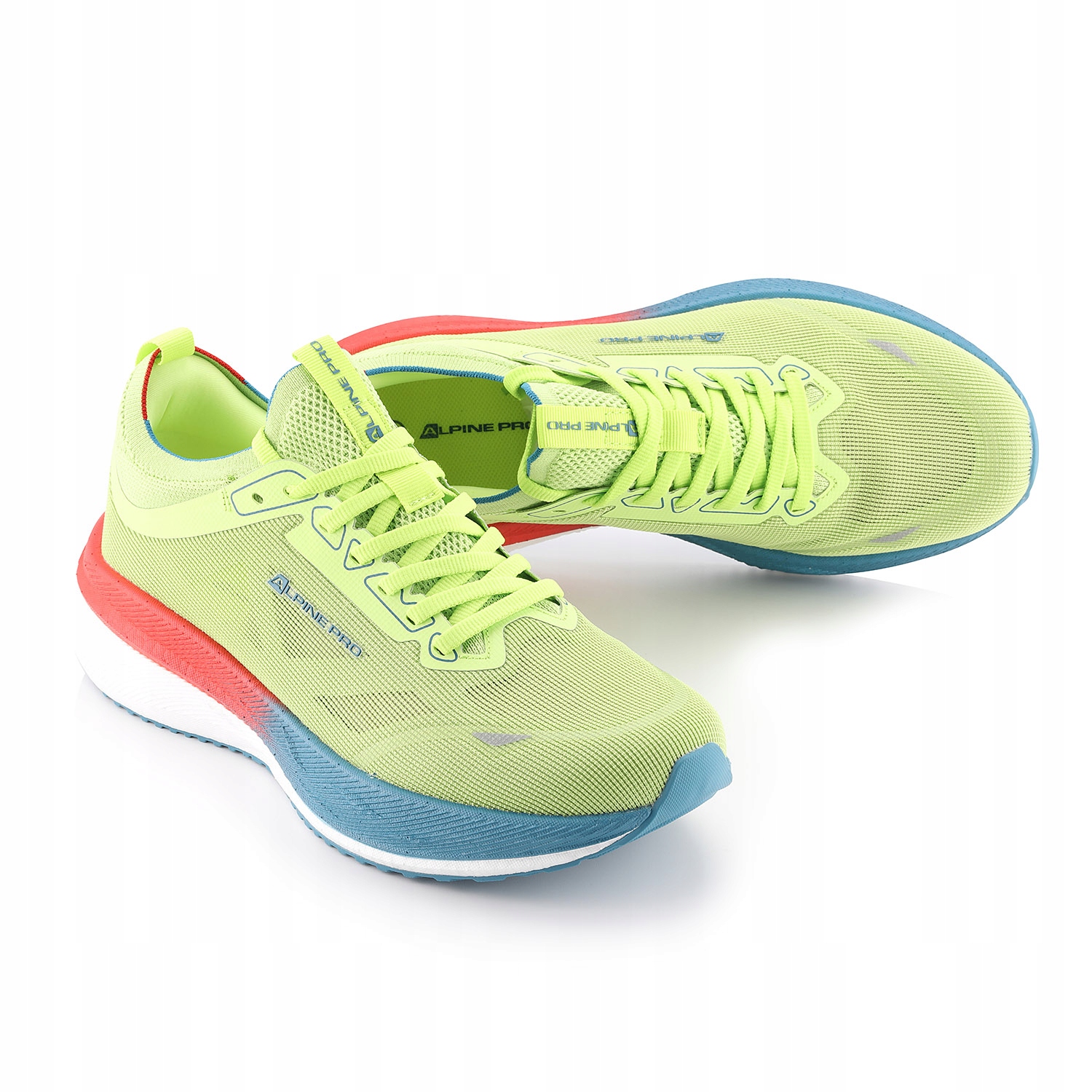 Buty męskie sportowe do biegania Alpine Pro Negad k.zielony r.44