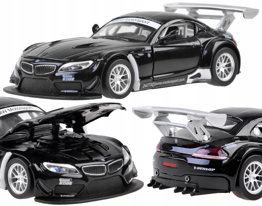 AUTKO SPORTOWE SAMOCHÓD AUTO BMW Z4 ŚWIATŁO DŹWIĘK METALOWE MODEL 1:32