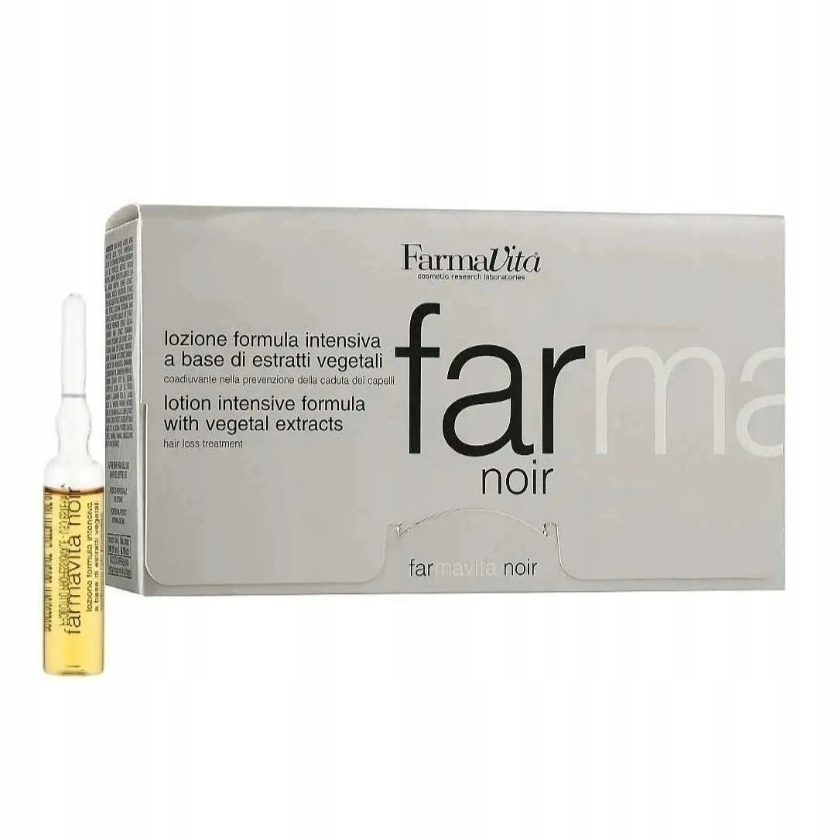 Mléko Farmavita Far Noir proti vypadávání vlasů a lupům 12x8 ml